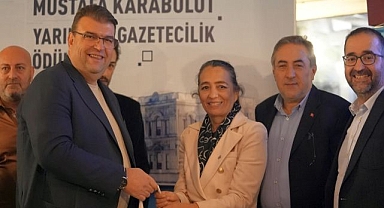 Gazetecilere ödülleri verildi 