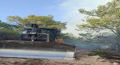  Foça yangını kontrol altına alındı