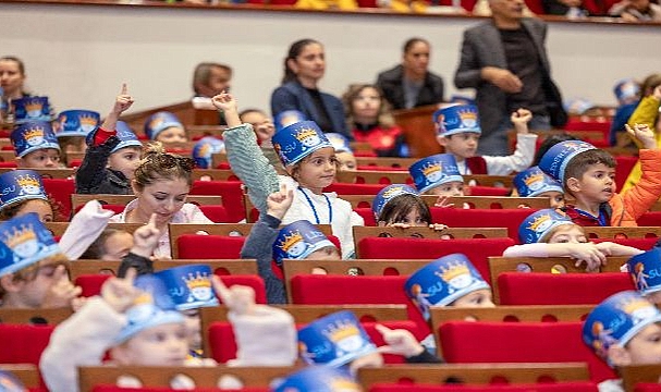 Anaokulu öğrencilerine su krizine karşı farkındalık eğitimi