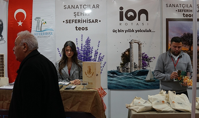 İon Kenti Seferihisar standına yoğun ilgi