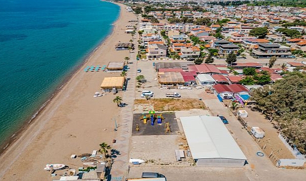 Ürkmez’e denize sıfır sosyal tesis