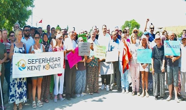 Seferihisar halkından JES direnişi