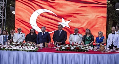 Başkan Tugay 30 Ağustos resepsiyonuna katıldı