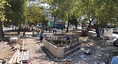 Buca Beyazıt Aykut Parkı yeniden doğuyor