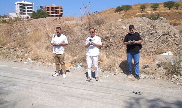Drone destekli kaçak hafriyat denetimi