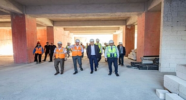 İzmir’in sağlık üssünün yapımı hızla ilerliyor