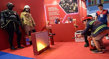 Alevler sanal, heyecan gerçek