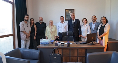 MHP Seferihisar İlçe Yönetimi’nden Gazeteciler Derneği’ne Ziyaret