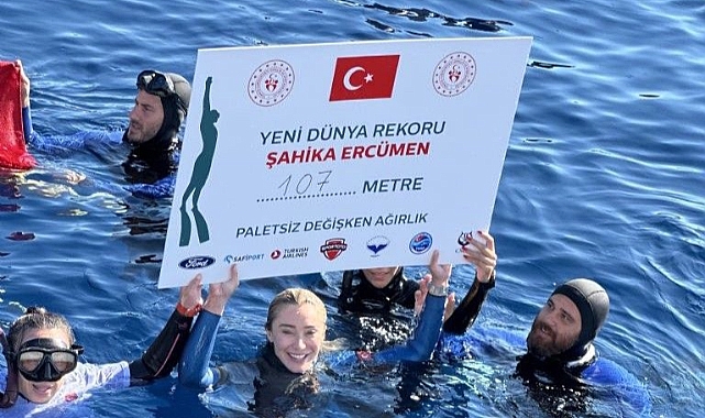 Milli Sporcu Şahika Ercümen’den Yeni Dünya Rekoru