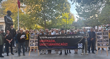 Seferihisar’da 10 Ekim Ankara Katliamı Anması