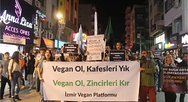 İzmir'de Dünya Vegan Günü Yürüyüşü: