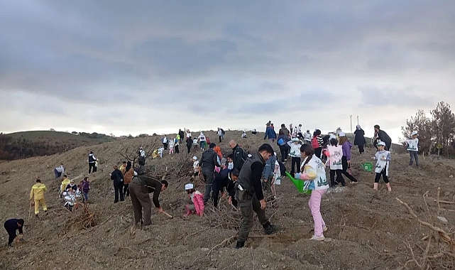 Seferihisar’da 11 Kasım’da 600 Fidan Toprakla Buluştu
