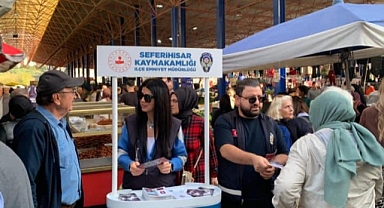 Seferihisar Pazaryeri’nde “Aile Yılı” Kapsamında Şiddete Karşı Farkındalık Etkinliği