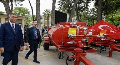 Büyükşehir'in köylere dağıttığı tankerler ormanları kurtarıyor