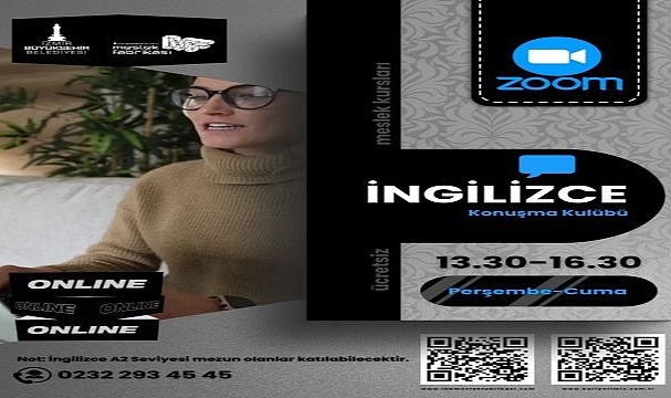 Meslek Fabrikası’ndan çevrim içi İngilizce Konuşma Kulübü