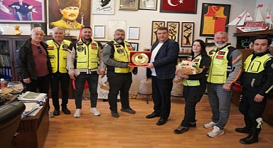 RİEDER Kulübü’nden Başkan İsmail Yetişkin’e teşekkür ziyareti