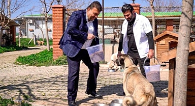 Seferihisar’da sıfır atıkla mama üretimi başladı