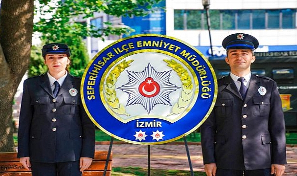 Seferihisar’da Türk Polis Teşkilatı’nın 181’inci kuruluş yıl dönümü ve Polis Haftası, düzenlenen törenlerle kutlandı.