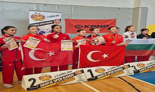 Seferihisar’ın “Altın Çocukları” Avrupa yolunda kürsüyü bırakmıyor