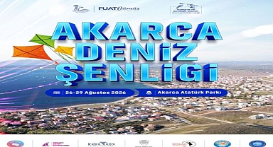 Akarca deniz şenliği başlıyor